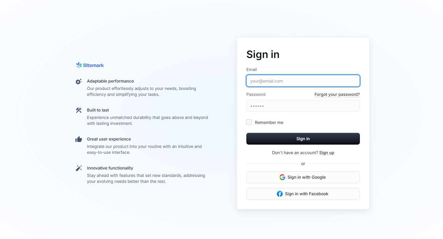 Sign-In Component